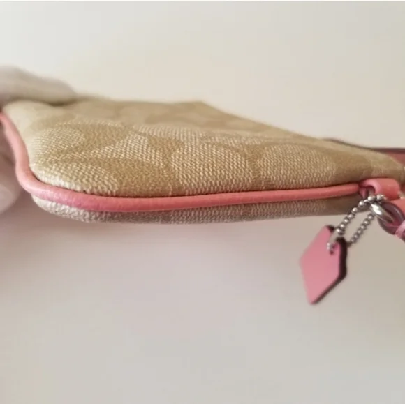 Coach Embossed Wristlet - Picture 5 of 9